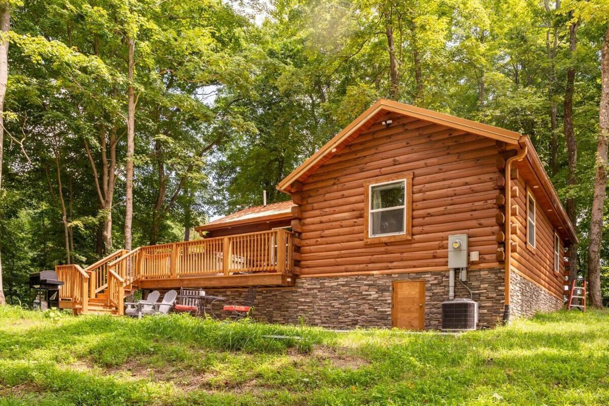 Secluded Wooded Cabin Near The Hocking Hills New Straitsville Dış mekan fotoğraf