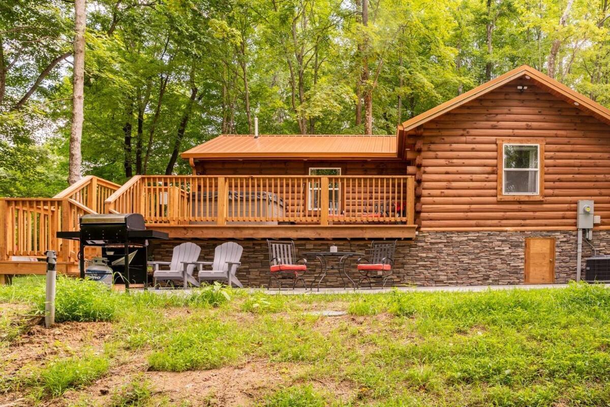 Secluded Wooded Cabin Near The Hocking Hills New Straitsville Dış mekan fotoğraf
