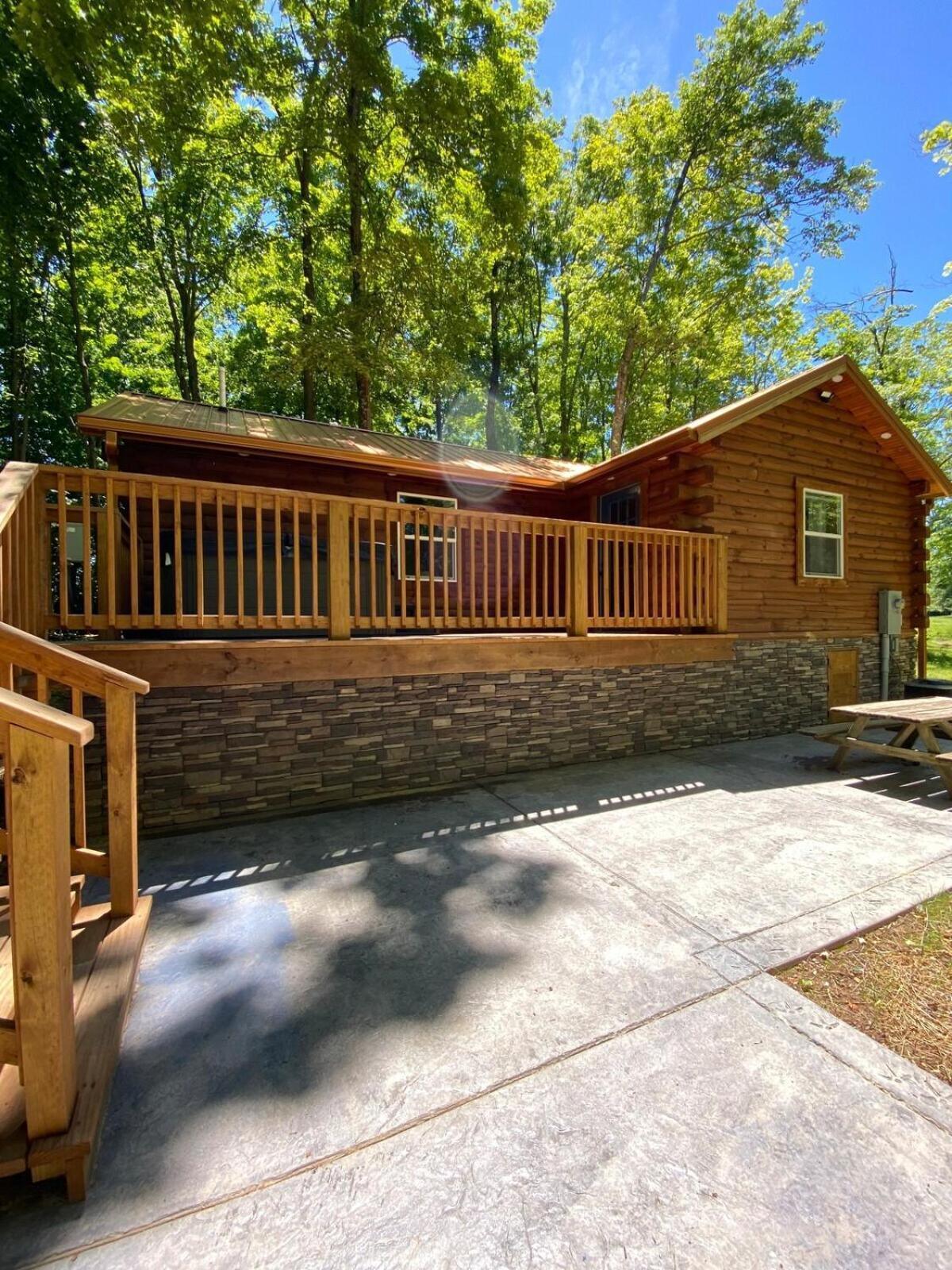 Secluded Wooded Cabin Near The Hocking Hills New Straitsville Dış mekan fotoğraf